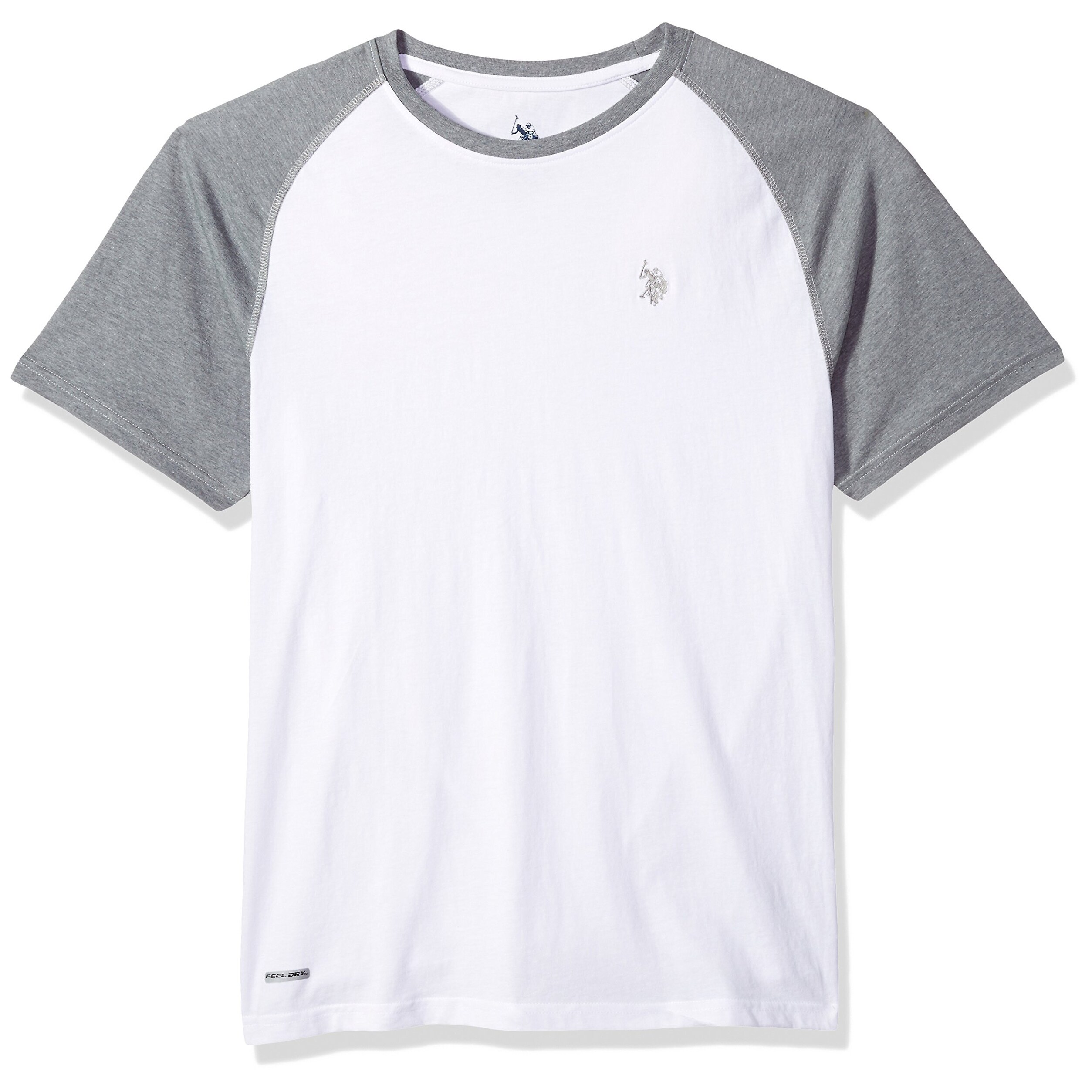 Shop U S Polo Assn White Mens Size Small S Performance Active T