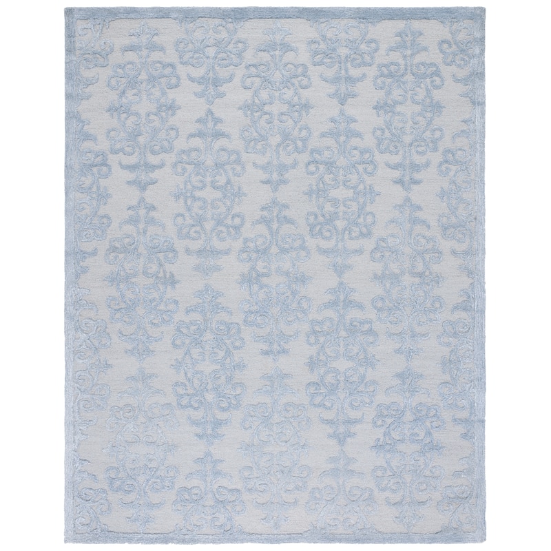 SAFAVIEH Handmade Bella Marilyne Modern Floral Wool Rug