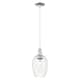 Option Clear Shade / Polished Nickel