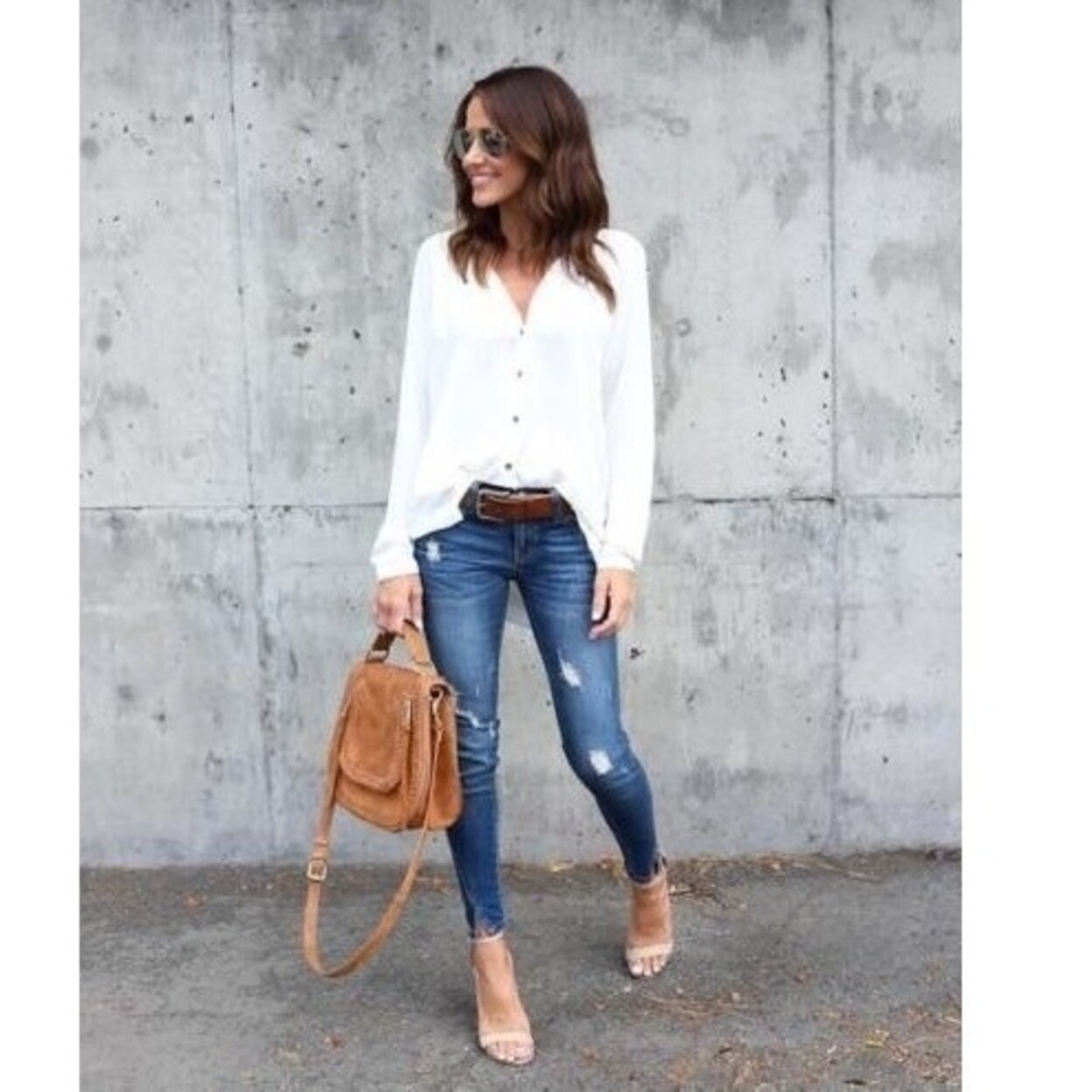 Shop Fashion Women S Long Sleeve Loose Blouse Casual Shirt Summer