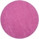 preview thumbnail 145 of 184, SAFAVIEH Santa Monica Shag Einara 2-inch Thick Area Rug 6'7" Round - Pink - Round