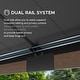 preview thumbnail 16 of 16, Sunjoy 12x20 ft. Wood Gazebo, Outdoor Patio Steel Hardtop Gazebo, Cedar Framed Wooden Gazebo with 2-tier Metal Roof