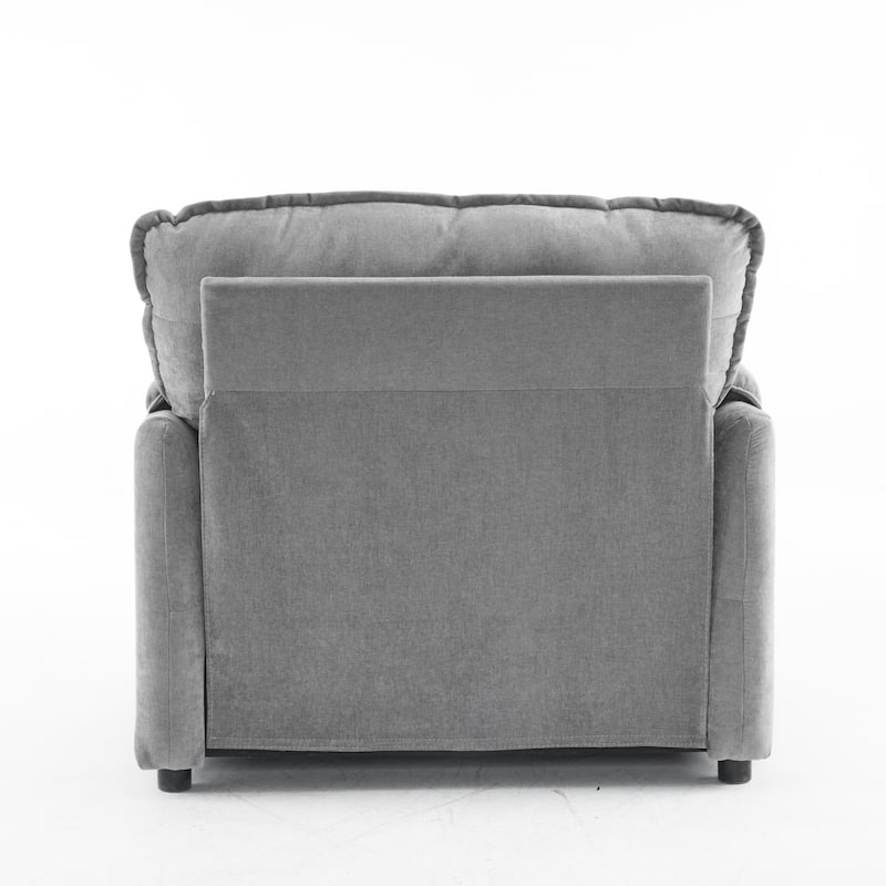 Chenille Oversized Lounge Chair with Thick Cushions and High Back Support Wide Seat