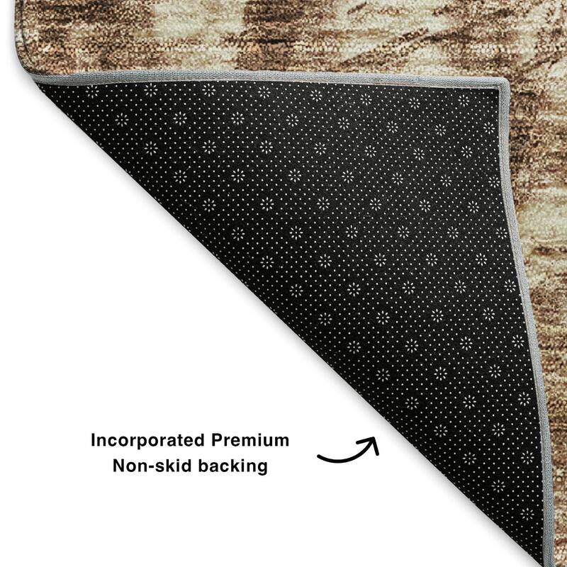 Premium Washable Super Soft Modern Impressions Mayfield Rug