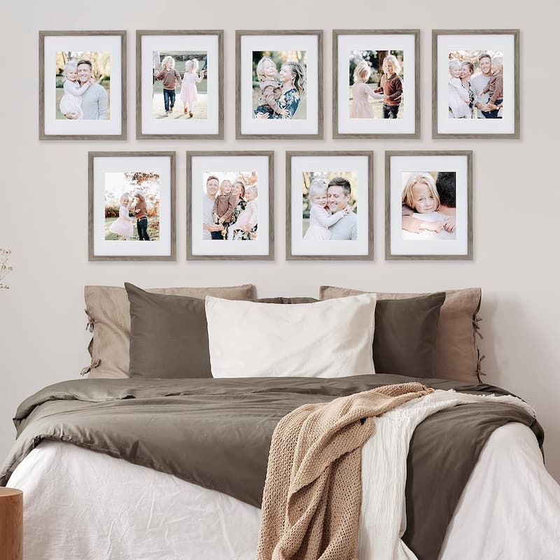 Sheffield Home 9 Piece Gallery Wall Frame Set,