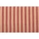 preview thumbnail 3 of 1, Sawyer Mill Red Ticking Stripe Shower Curtain 72x72