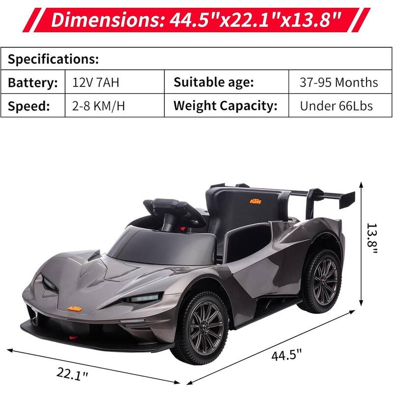 12V Ride On Car for Kids