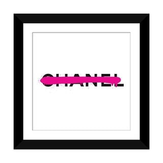 iCanvas "Chanel Luxury Paint Drip" by Antonio Brasko