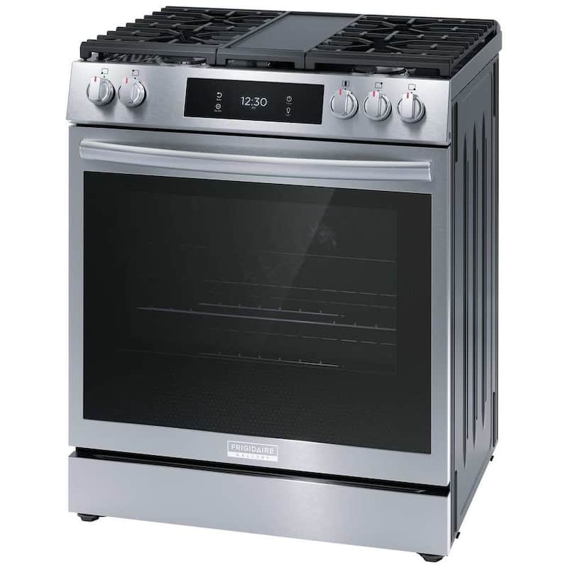 Frigidaire GCFG3060B 30" Wide 6.1 Cu. Ft. Gas Range with Air Fry and
