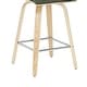 preview thumbnail 29 of 78, Skara Mid-Century Swivel Counter Stool, Upholstered Counter Height Chair with Bentwood Legs