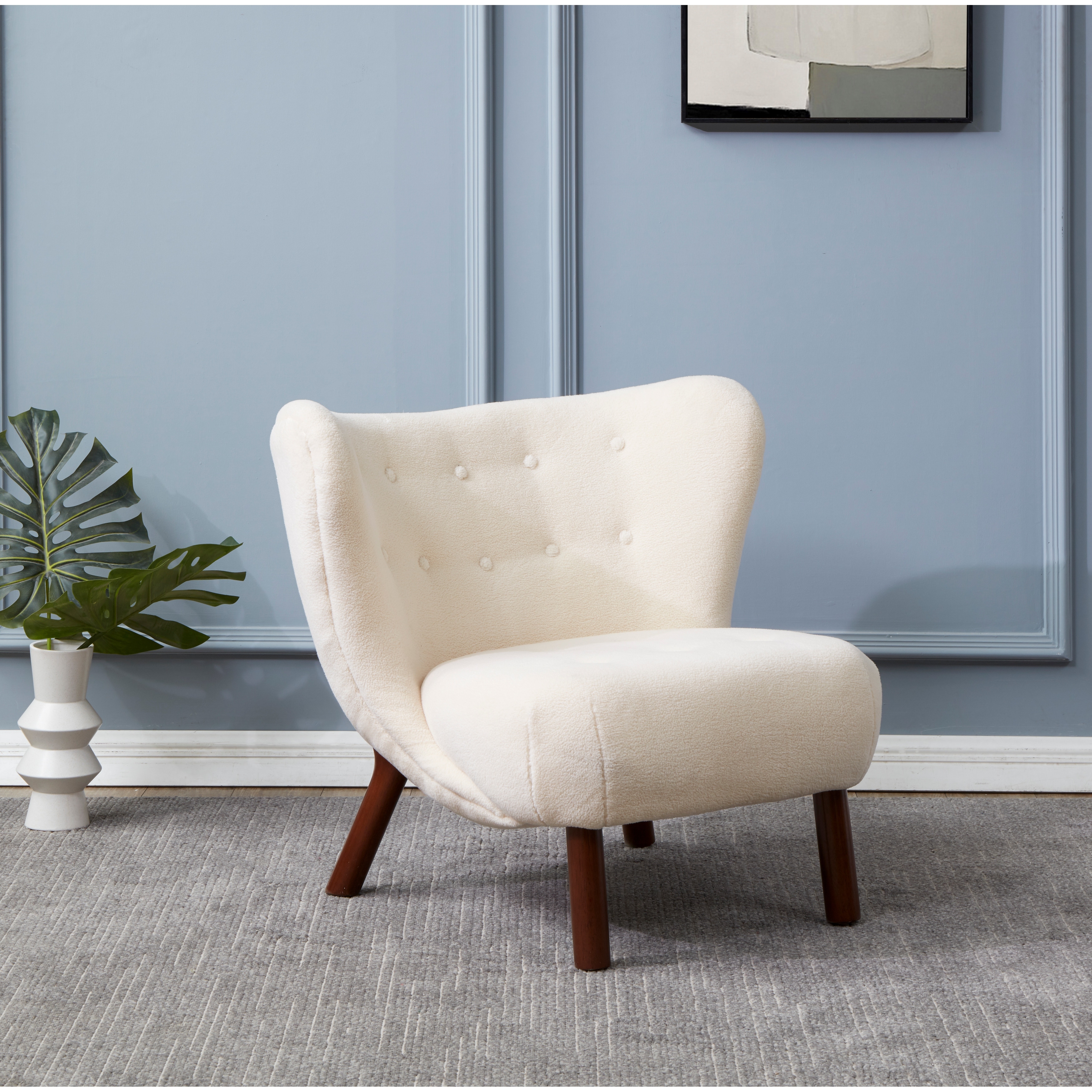 Safavieh best sale wingback chair
