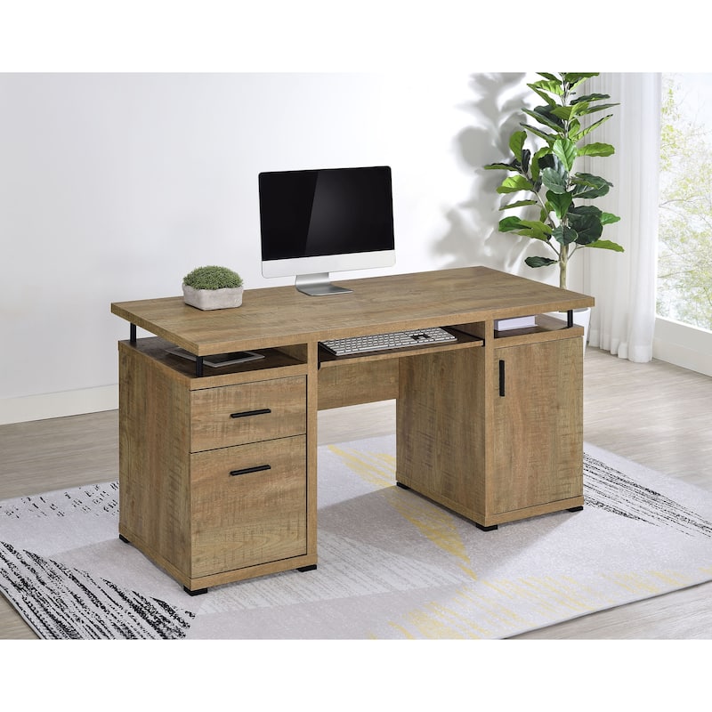Tracy 55-inch 2-drawer Office Computer Desk