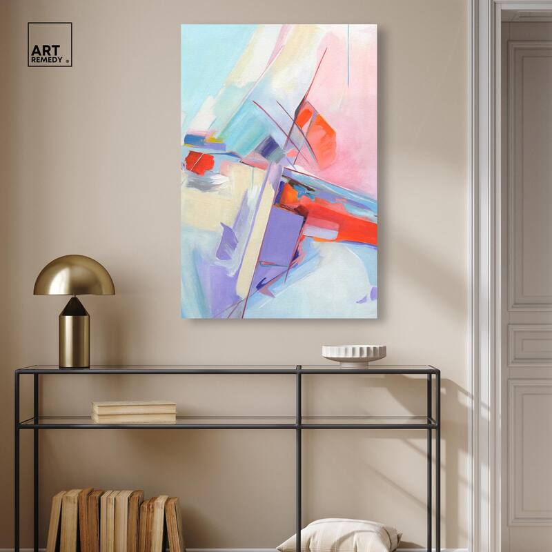 Give Joy II Canvas by Art Remedy, Gallery Wrapped