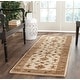 preview thumbnail 8 of 8, SAFAVIEH Handmade Stratford Vidija Traditional Oriental Wool Rug 2'3" x 7' Runner - Ivory/Dark Beige - Runner