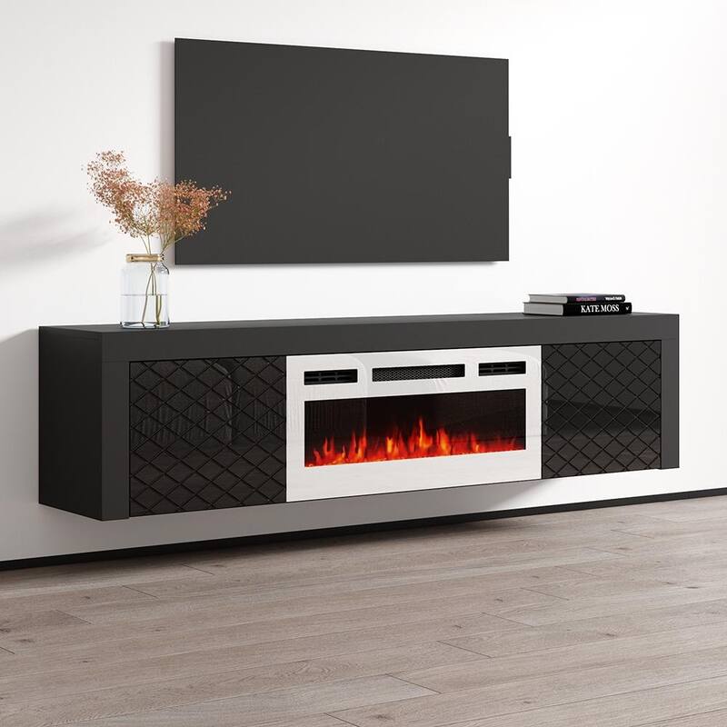 Dia WH-EF Electric Fireplace 71" TV Stand
