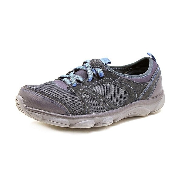 Easy Spirit Womens RUSTIC Leather Low Top Bungee Running Sneaker