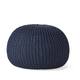 Abena Knitted Cotton Pouf by Christopher Knight Home