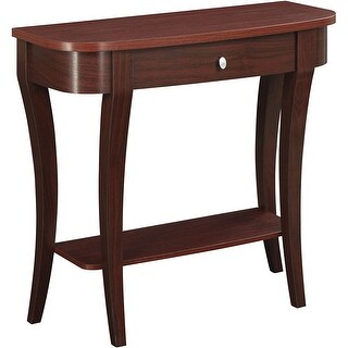 Modern Entryway Console Table with Storage Shelf and Drawer, 36-inch ...