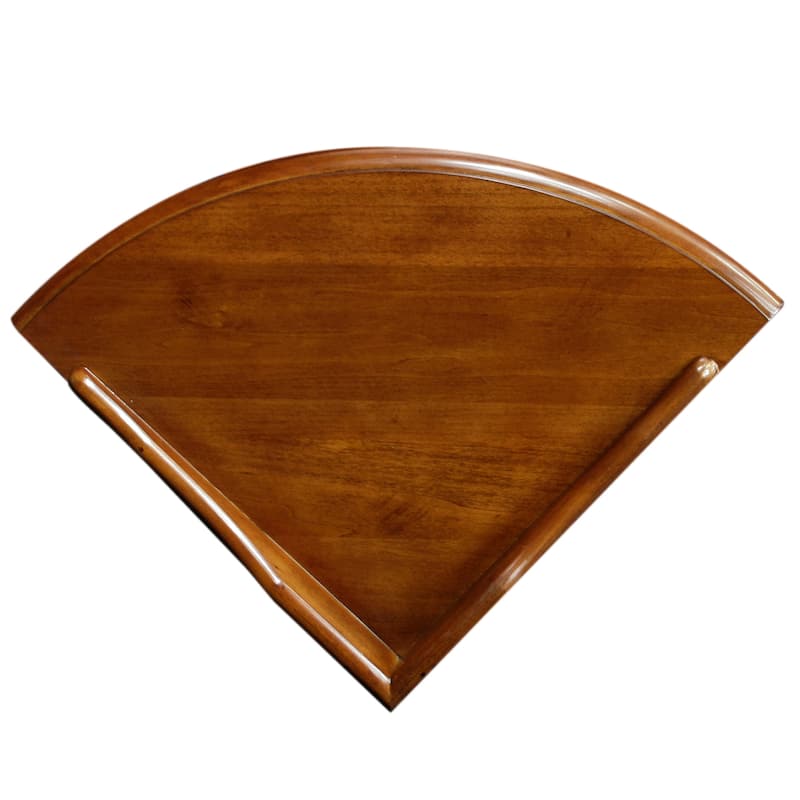 Leick Home One Drawer Corner Stand with Shelf