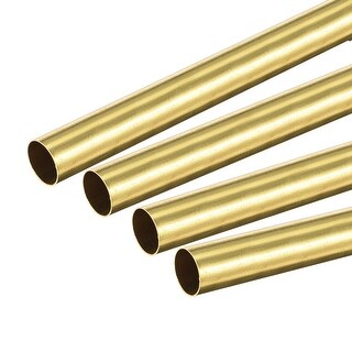 Uxcell 2mm OD 0.5mm Wall Thickness 250mm Length Brass Round Tube 3 Pack