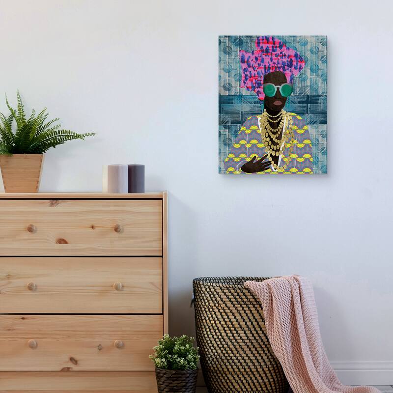 Queen of Mod by Nikki Chu Canvas Art Print