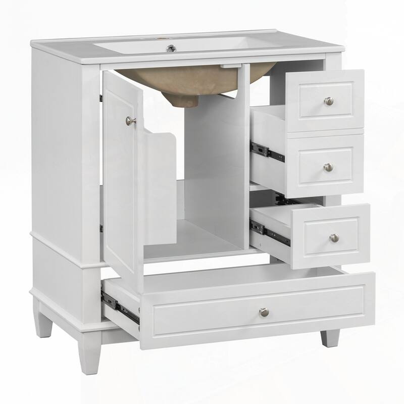 30" Bathroom Vanity with Sink