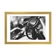 preview thumbnail 7 of 13, iCanvas "Harley Goggles On the Handle" by Saint and Sailor Studios PFA Gold - 16x24x1