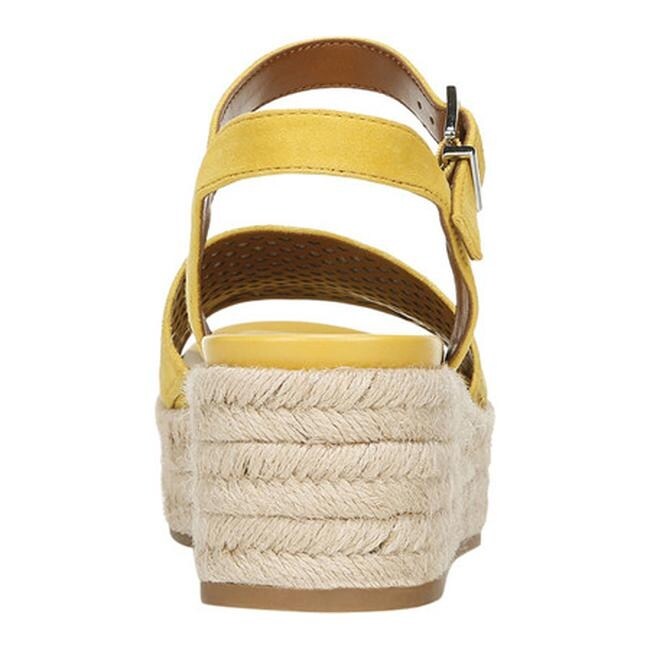 franco sarto coastal espadrille wedge sandal yellow