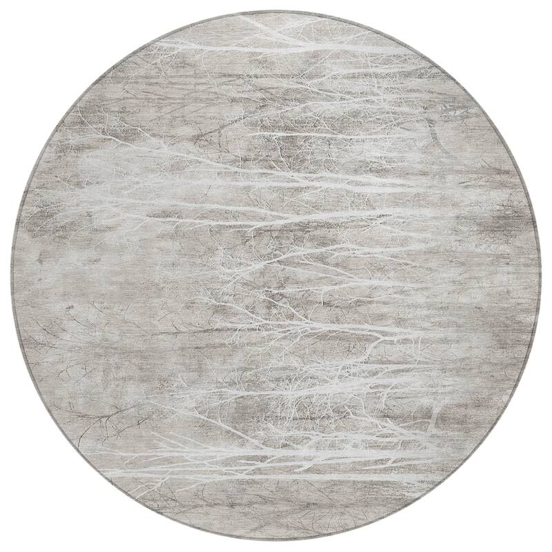 HomeRoots Floral Transitional Rectangle Outdoor Rug