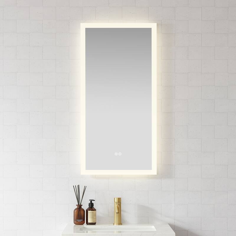 Beijing Rectangular Frameless LED Wall Bath Vanity Mirror
