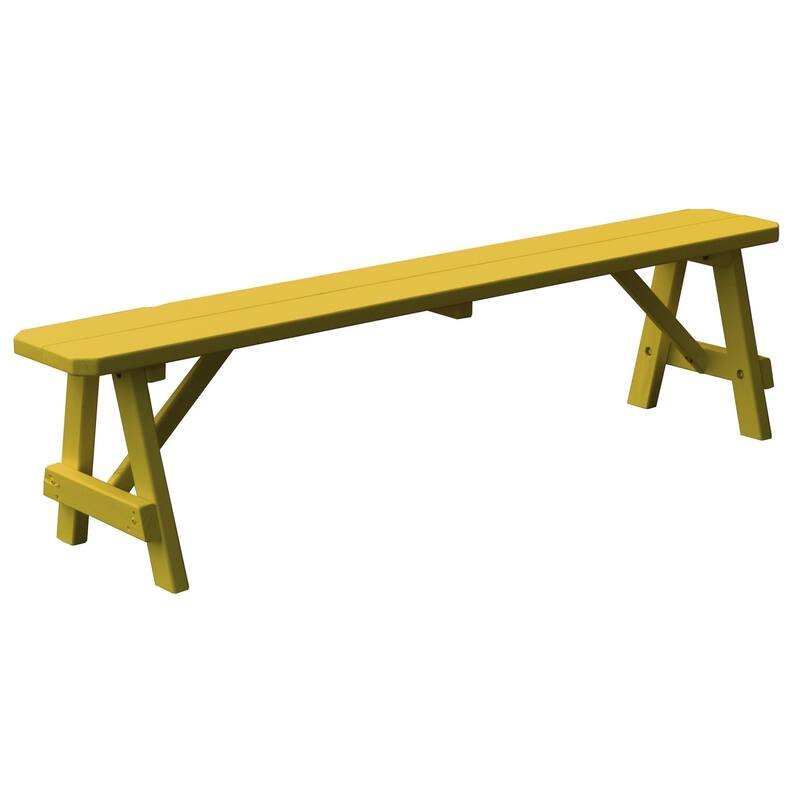 Pine 6' Traditional Bench