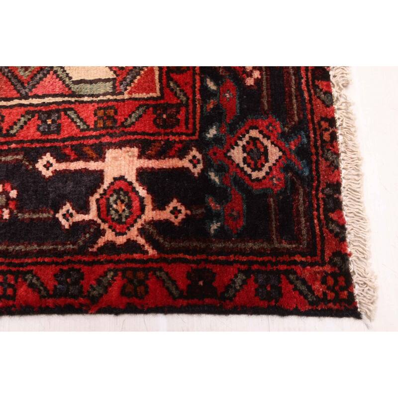 ECARPETGALLERY Hand-knotted Andelz Red Wool Rug - 4'9 x 8'6
