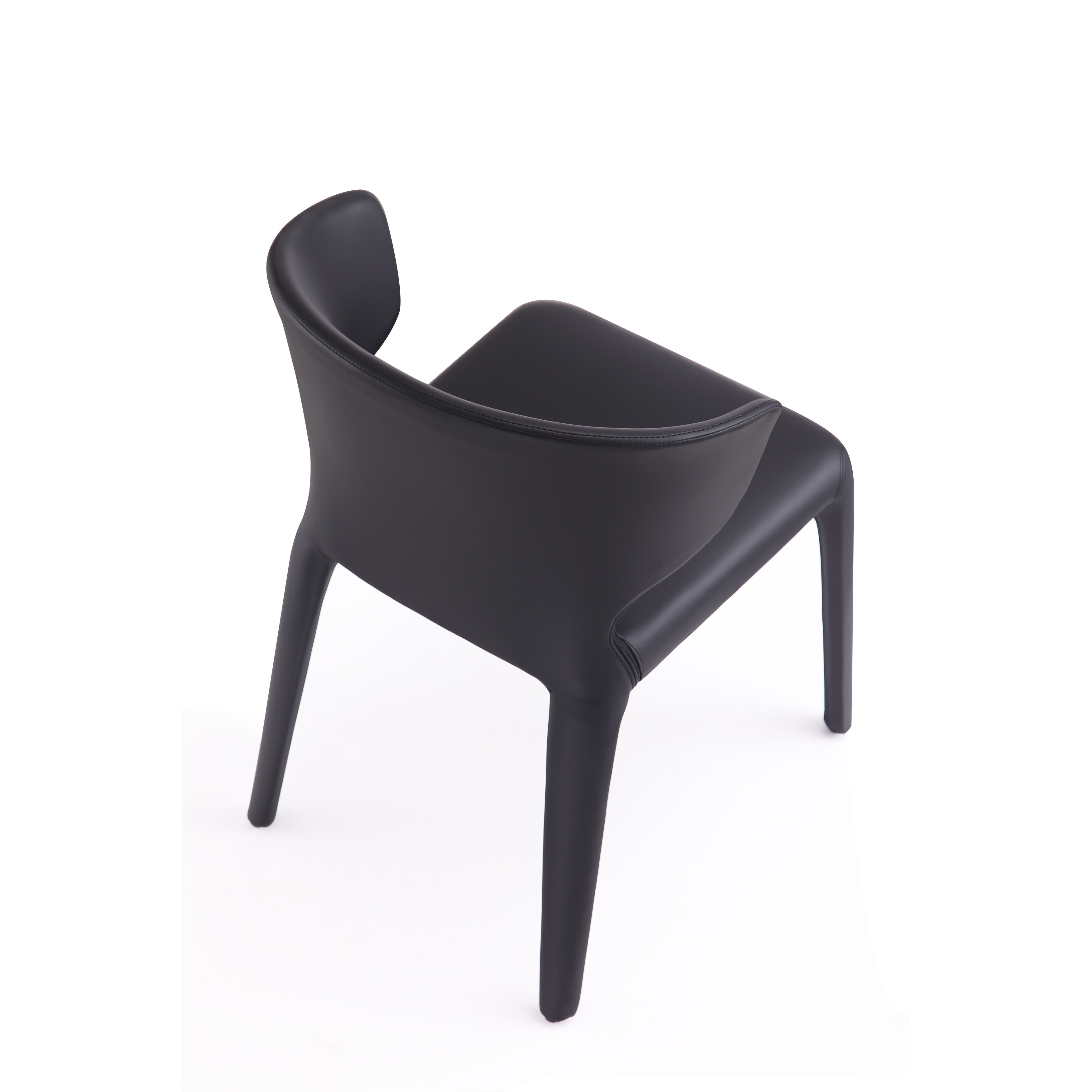 Carson Carrington Idloken Leather Upholstered Dining Chair - - Picture 9 of 20