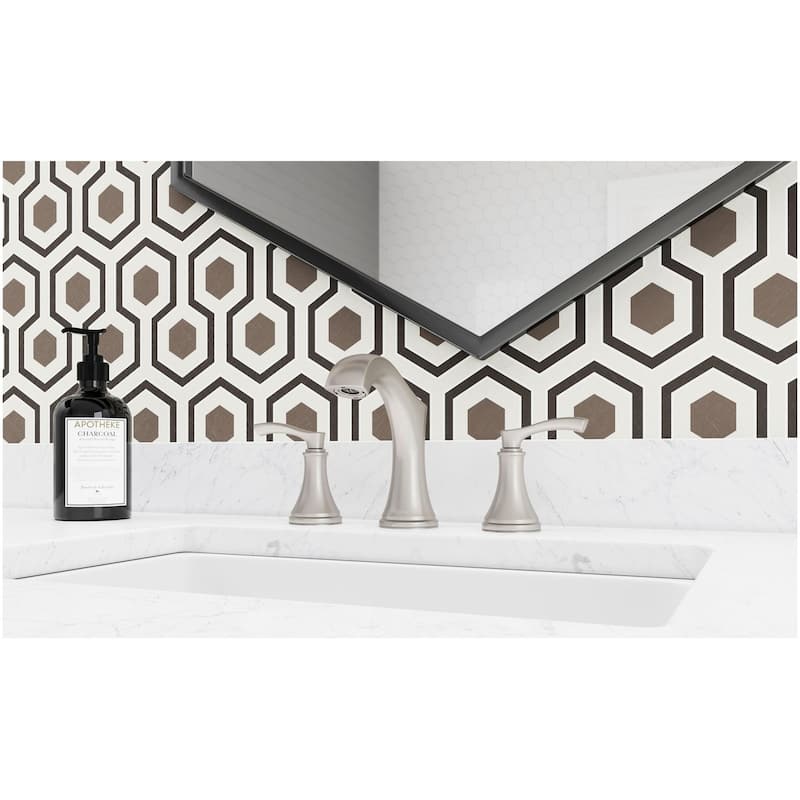 Pfister LG49-WD0 Woodbury 1.2 GPM Widespread Bathroom Faucet with