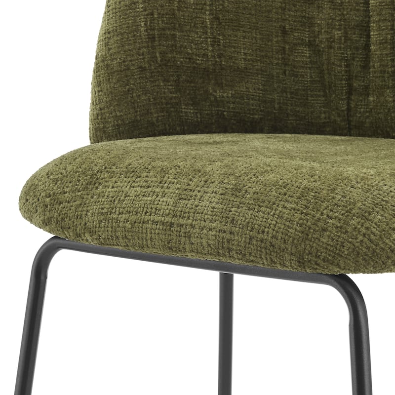 NPD Furniture Millie Fabric Counter Stool (Set of 2)