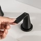 preview thumbnail 4 of 6, Dual-handle Bathroom Fauce-Matte Black