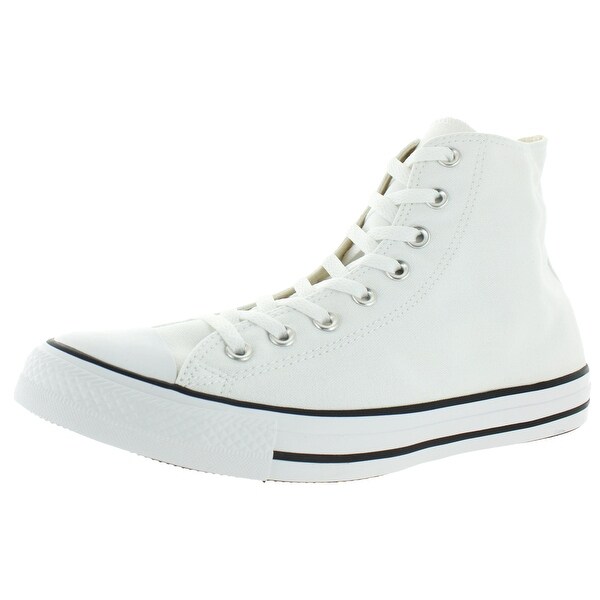 converse mens white trainers