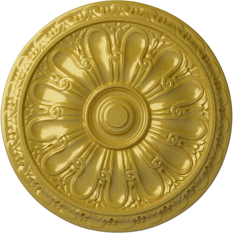 15 3/4"OD x 5/8"P Kirke Ceiling Medallion