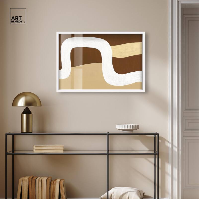 Minimal Wavy II Shadowbox by Art Remedy