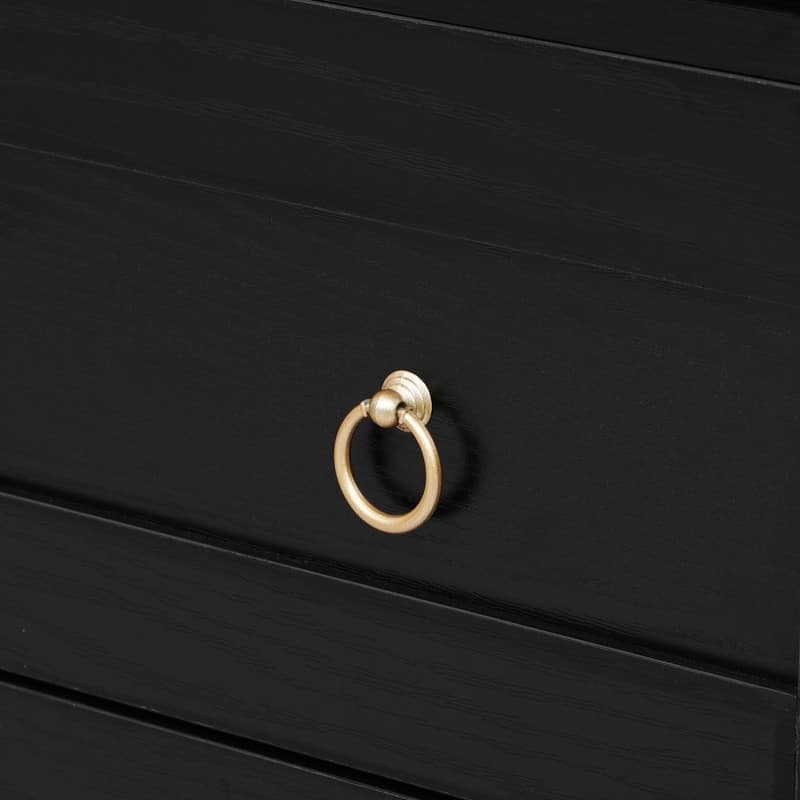 Spruce & Spring 71" Tall Modern Arched Bookcase Bookshelf with 2 Drawers