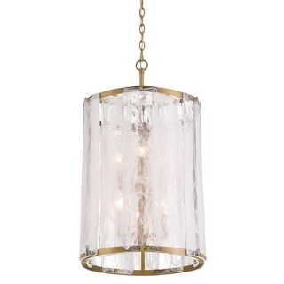Minka Lavery 3637 Veil 6 Light 16" Wide Multi Light Pendant with White