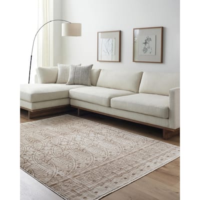 Frank Lloyd Wright Foundation by Livabliss Usonia Collection Global Graphic Area Rug