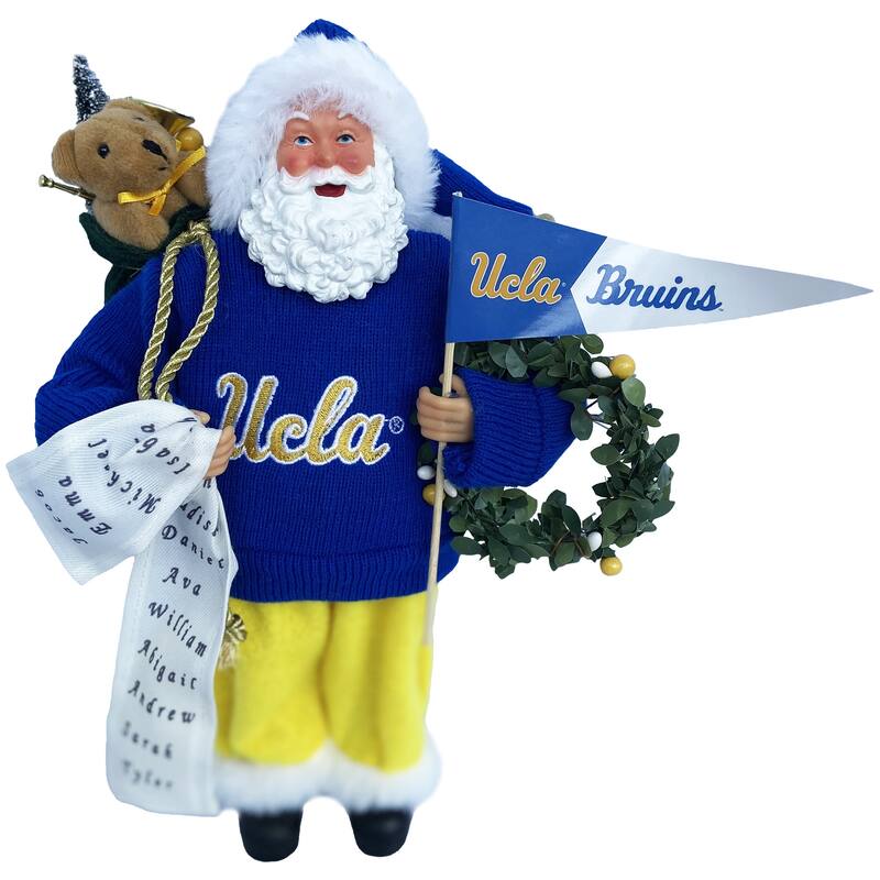 NCAA 12" University of California Los Angeles Proud Santa