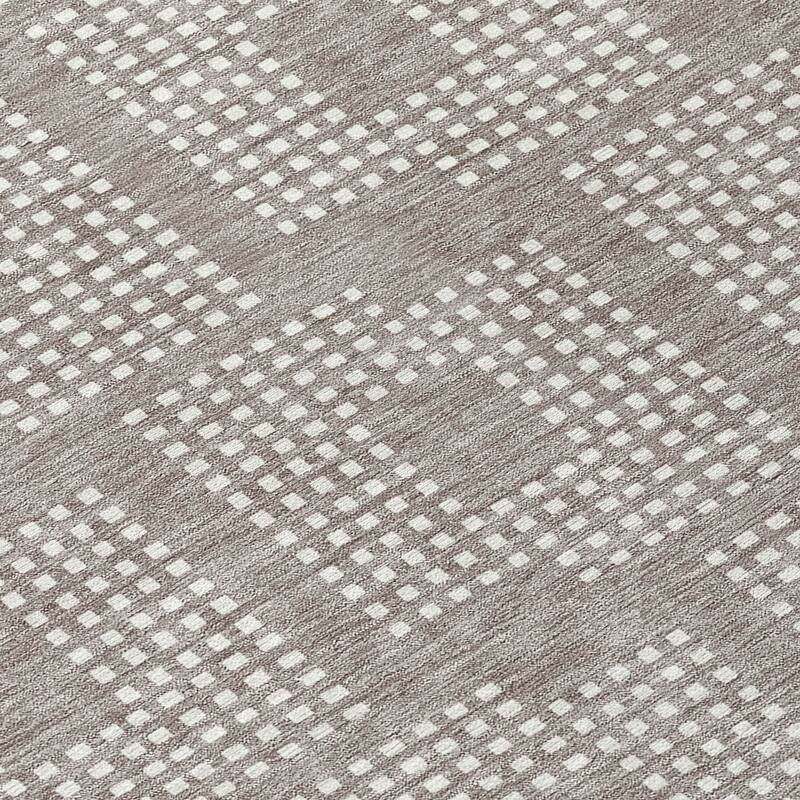 Machine Washable Indoor/ Outdoor Chantille Houndstooth Modern Rug