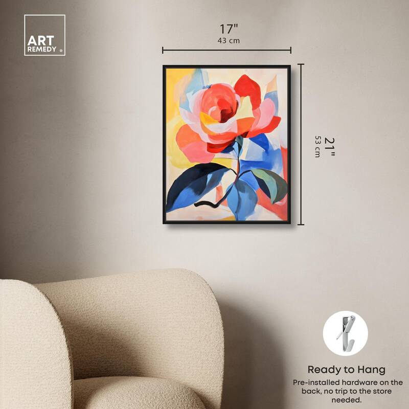 Chromatic Explosion II Canvas by Art Remedy