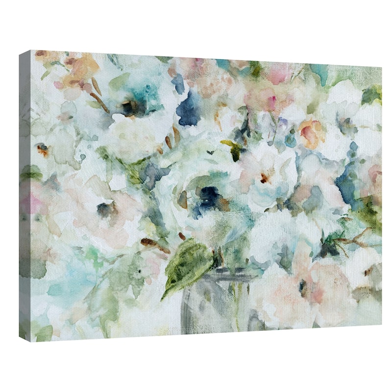 Blooming Softly by Carol Robinson Canvas Art Print