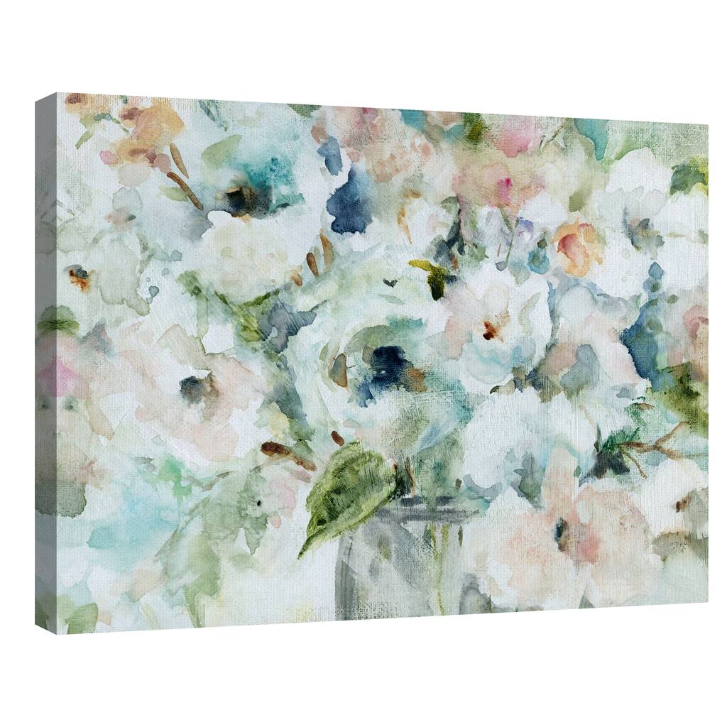 Blooming Softly by Carol Robinson Canvas Art Print
