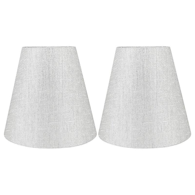 Many Selections Table Lamp Shade, 5 inch Top, 9 inch Bottom, 8.5 inch Slant