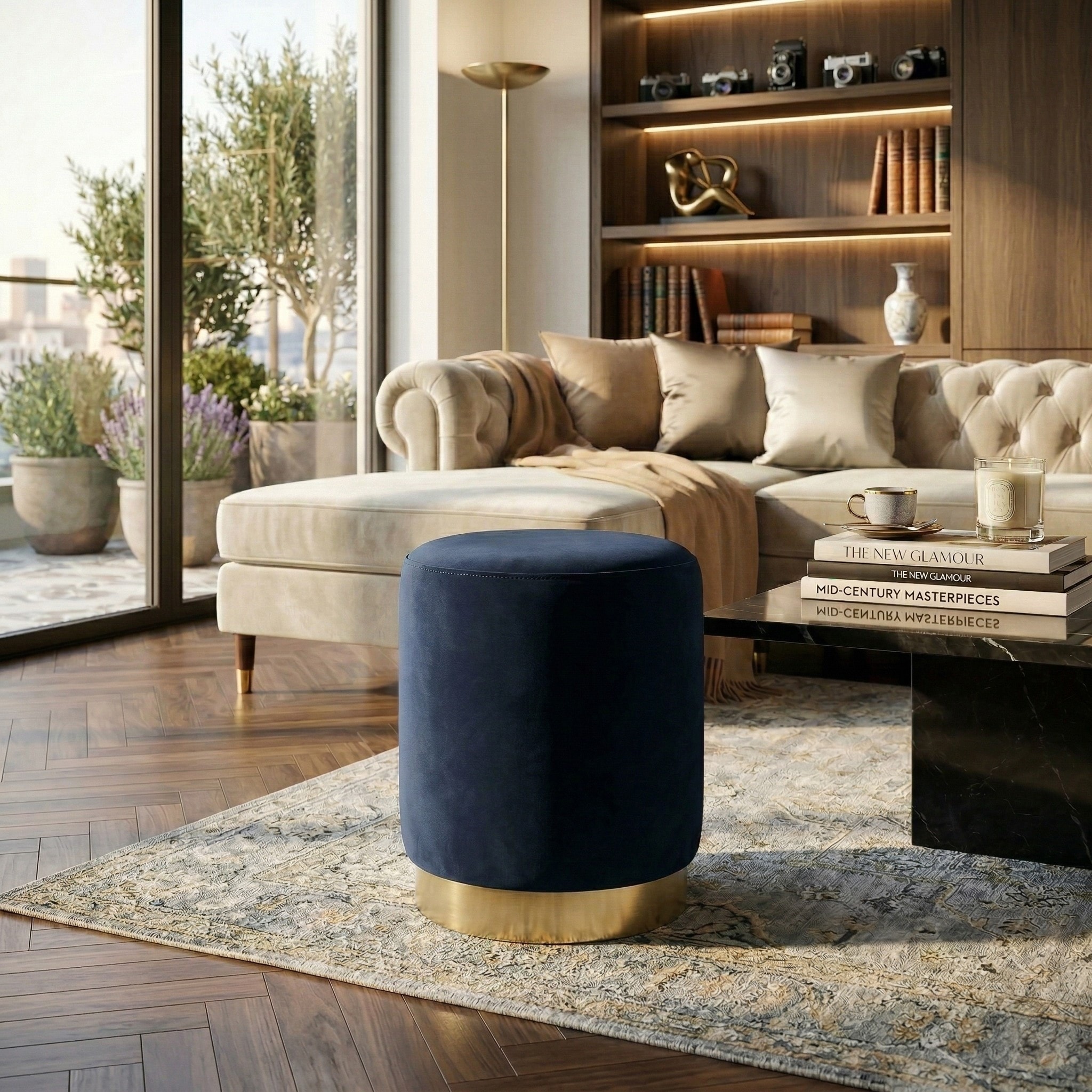Safavieh Ottomans and Poufs - Bed Bath & Beyond