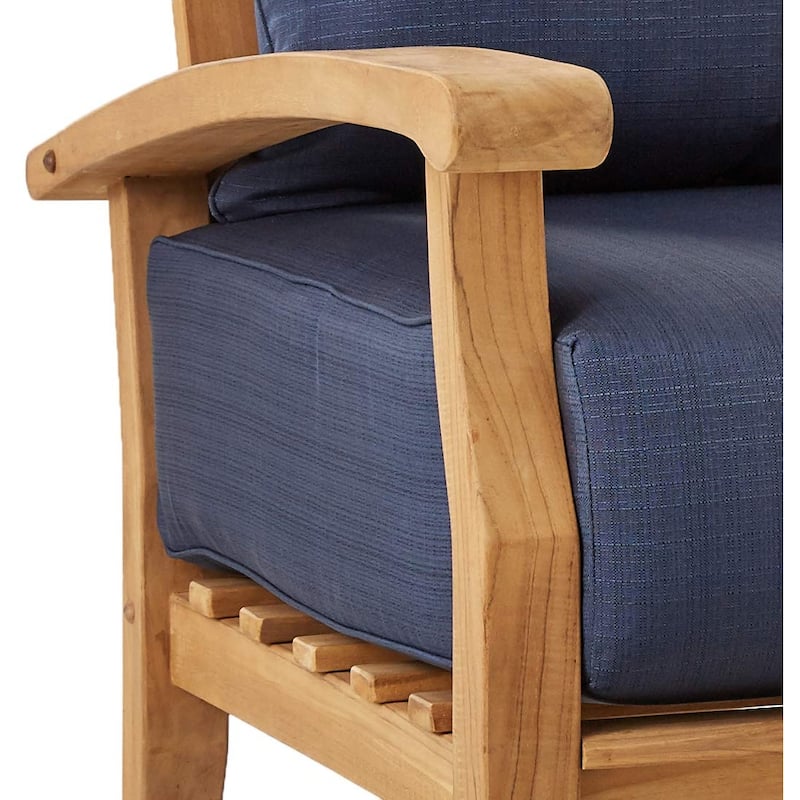 Cambridge Casual Leon 7-piece Teak Patio Conversation Set